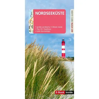 Cestování GO VISTA: Reiseführer Nordseeküste - Fründt, Hans-Jürgen [DE] (2024, Brožovaná, Vista Point Verlag GmbH)