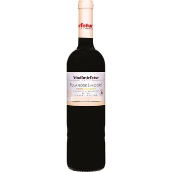 Víno Vinařství Tetur Vinařství Vladimír Tetur Rulandské modré výběr z hroznů 0,75l