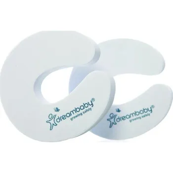 Dětský bezpečnostní prvek DREAMBABY Zarážka do dveří pěnová 2 kusy