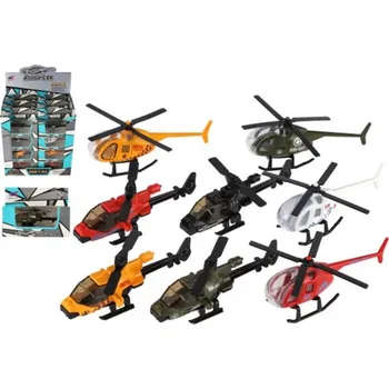 Hračka Teddies Vrtulník / Helikoptéra - 10 cm - mix druhů