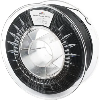 Filament Spectrum 80236 3D filament, PLA Matt, 1,75mm, 1000g, deep black