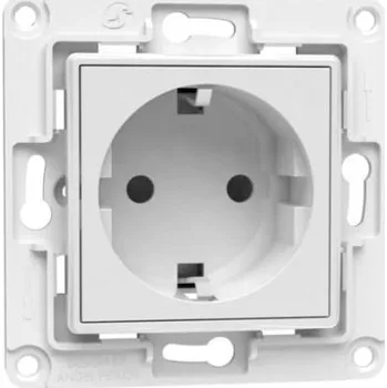 vypínač a zásuvka Shelly Wall Socket EU - Bílý