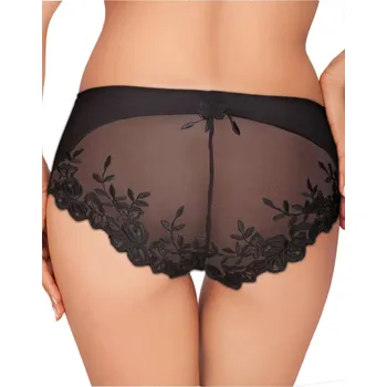 Kalhotky Dámské kalhotky 096 black - EWANA černá L