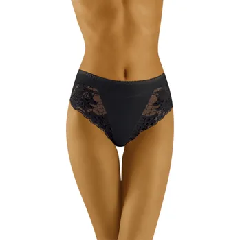 Dámská móda Dámské kalhotky eco-ZO black - WOLBAR černá XXL