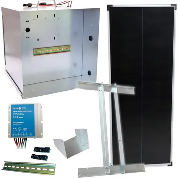 Ohradník VNT electronics s.r.o. Basic sada solární ohradník - Kompletní přenosná schránka + konzole a panel 100 W