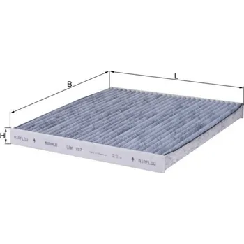 Filtr do auta Filtr, vzduch v interiéru MAHLE LAK 157