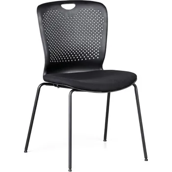Nábytek B2B Partner Plastová konferenční židle OPEN, černá