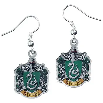 Náušnice Distrineo Visící náušnice Harry Potter - Zmijozel