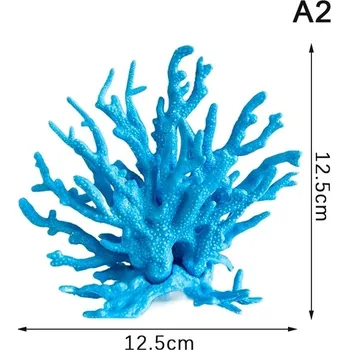 Dekorace do akvária Akvarijní dekorace mořské krajiny | Umělá akvarijní rostlinka - A2