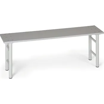 Corping Šatní lavička, sedák - lamino, délka 1500 mm, nohy šedé