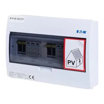 Rozvaděč A-Z TRADERS s.r.o. Rozvaděč R-FVE-DC2T1 EATON, T1+T2 (1000V DC / 32A) pro 2 stringy IP40 certifikovaný