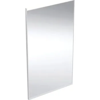 Zrcadlo Geberit Option Plus Square zrcadlo s přímým a nepřímým osvětlením, 40x70 cm, hliník (502.780.00.1)