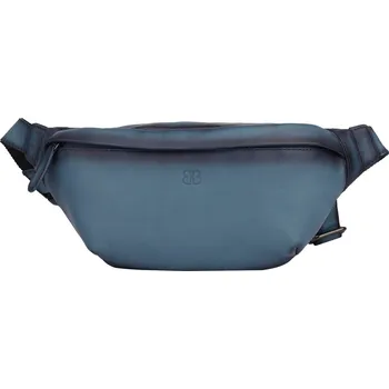 Ledvinka Dámská kožená ledvinka Bellicci Agnes - tmavě modrá