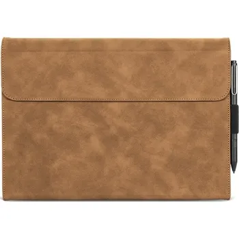 Pouzdro na tablet VSECHNONAMOBIL 59500 CARA Zaklápěcí obal Microsoft Surface Go 4 / 3 / 2 / 1 hnědý