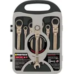 Sada klíčů očkoplochých s ráčnou 8 - 19 mm kloubová 7dílná PROTECO