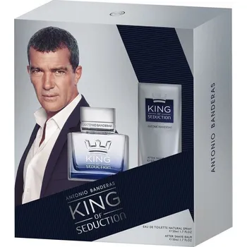 Pánský parfém Antonio Banderas Antonio Banderas King of Seduction, SET: Toaletní voda 50ml + Balzám po holení 50ml Pre mužov Toaletní voda