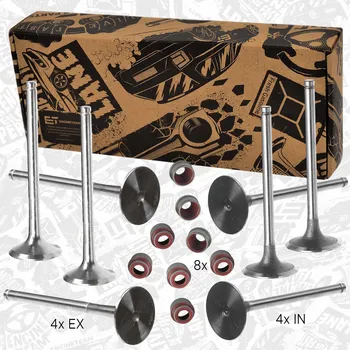 Ventil motoru Sada ventilů, sací/výfukový ventil ET ENGINETEAM VS0023VR1