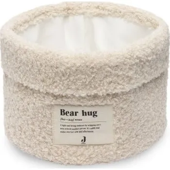 Úložný box Jollein Košík na toaletní potřeby Boucle - Naturel