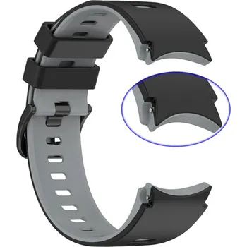 Silikonový Pásek Na Samsung Galaxy Watch Barva: Černo-Šedá