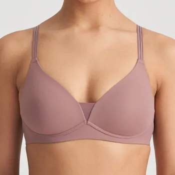 Podprsenka Marie Jo L'Aventure - Louie podprsenka bez kostic vyztužená satin taupe 65B 0122094