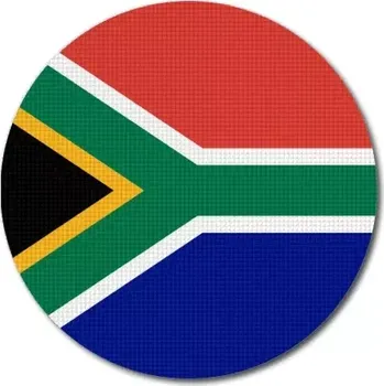 Vlajka Pelisport vlajka JAR kulatá ø 60 mm