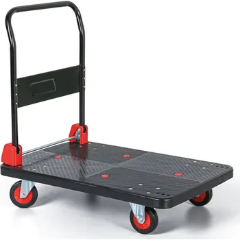 Plošinový vozík Plošinový vozík se sklopným madlem, 300 kg, 830x590 mm