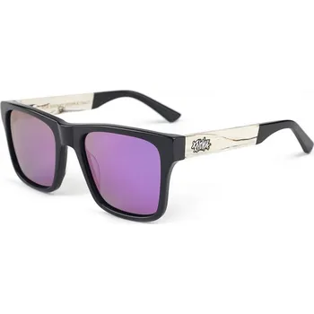 Sluneční brýle brýle Pitcha Maasai V - Black/Purple Revo/Zebra/Polarized one size