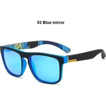 Pánské polarizační sluneční brýle vintage styl - 03 Modré zrcadlo