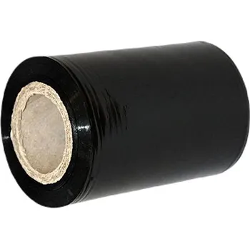 Fólie na fóliovník Surtep Ruční strečová folie - Granát, 100 mm × 100 m, (23 mic), černá