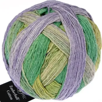 Příze Schoppel Wolle Zauberball® Cotton 2628 Arzt oder Apotheker (Bavlněná příze Zauberball Cotton 2628 Arzt oder Apotheker)