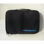 L&L Praktická taštička na tejpy - černá - 25cm x 17cm x 9cm - černá s Barva: černá s růžovým nápisem