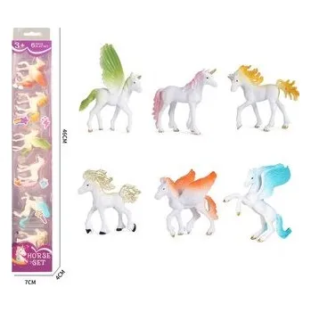 plyšák Jednorożce pegazy konie 6szt