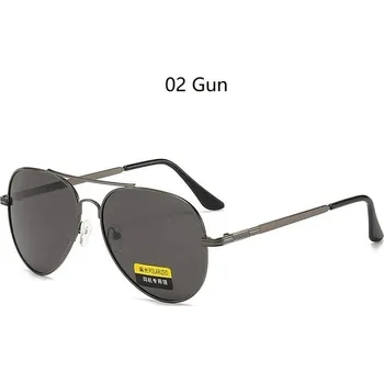 Luxusní pilotní polarizační sluneční brýle UV400 - 02 Zbraň