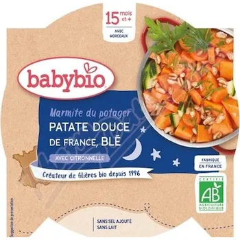 Kojenecká výživa BABYBIO večer.menu slad.bram-mrkev-cuket 15m+ 260g