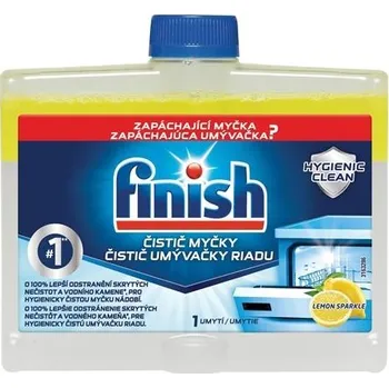 Čistič myček Čistič myčky Finish - lemon, 250 ml