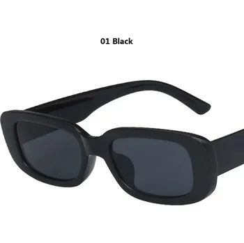 Stylové sluneční brýle dámské UV400 Vintage - 01 Černá