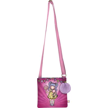 Cestovní hra Dívčí kabelka Gorjuss First prize Fialová (21 x 20 x 1.5 cm)