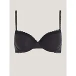 Dámská podprsenka TONAL LACE DEMI-CUP BRA UW0UW04546 BDS černá - Tommy Hilfiger 75B