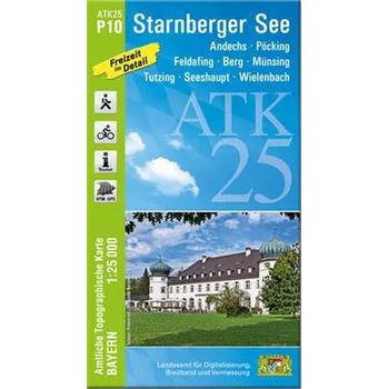 ATK25-P10 Starnberger See (Amtliche Topographische Karte 1:25000) - Landesamt für Digitalisierung, Breitband und Vermessung