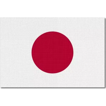 Vlajka Pelisport Japonská vlajka tištěná 6 x 4 cm