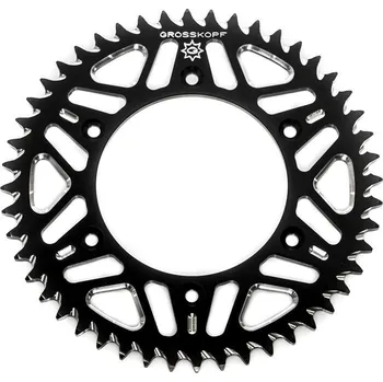 Řetězová sada pro motocykl GROSSKOPF rozeta hliníková T7075 (ergal) barva černá 289 49 (28949) HONDA CR/CRF 83-25, BETA RR 13-25, (JTR210.49) (řetěz520) (GROSSKOPF rozeta hliníková T7075 (ergal) barva černá 289 49 (28949) HONDA CR/CRF 83-25, BETA RR 13-25, (JTR210.49) (řetěz520))