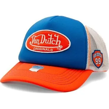 Kšiltovka Kšiltovka Von Dutch Lund Foam Trucker - Blue/White