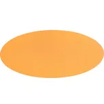 TISECO Prostírání velké ovál imitace kůže 33 X 70 cm béžové