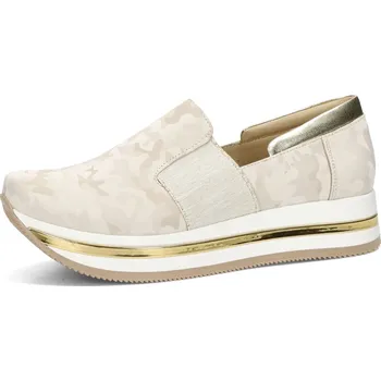 Dámské polobotky ETIMEĒ dámské kožené polobotky - bílé