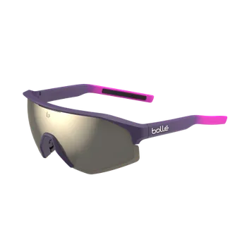 Sluneční brýle Brýle BOLLÉ LIGHTSHIFTER Burgundy Pink Matte - TNS Gold BS020011