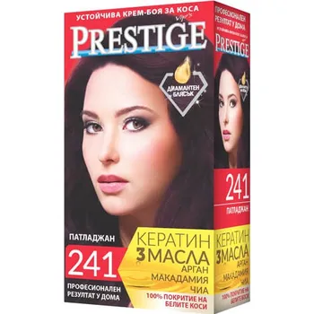 Barva na vlasy Vip's Prestige permanentní krémová barva na vlasy 241 lilek 115 ml