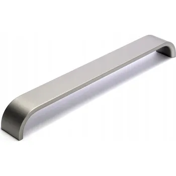 Nábytkové kování Nábytková úchytka Rujzdesign klasická šedá kartáčovaná nerezová ocel