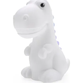 Lampička MTM DHINK Noční světlo Dinosaurus bílý USB