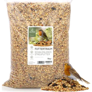 Krmivo pro ptáka REAVET Krmný sen - sypané krmivo pro ptáčky bez slupek (5 kg)