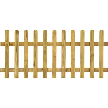 Plot Dřevěný plot 178 x 80 cm přírodní impregnovaný